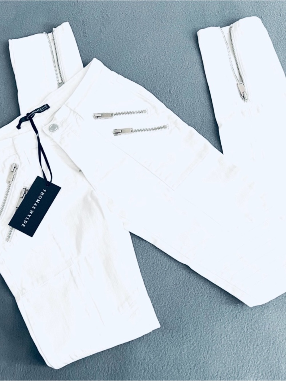 THOMAS WYLDE WHITE SKINNY JEAN